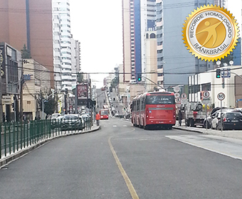 Primeiro sistema BRT de transporte coletivo