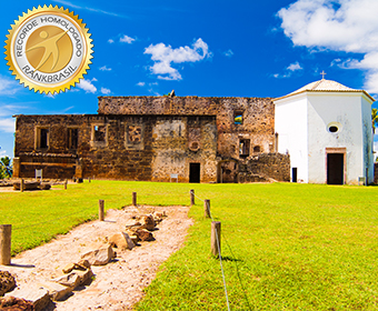 Único castelo em estilo medieval