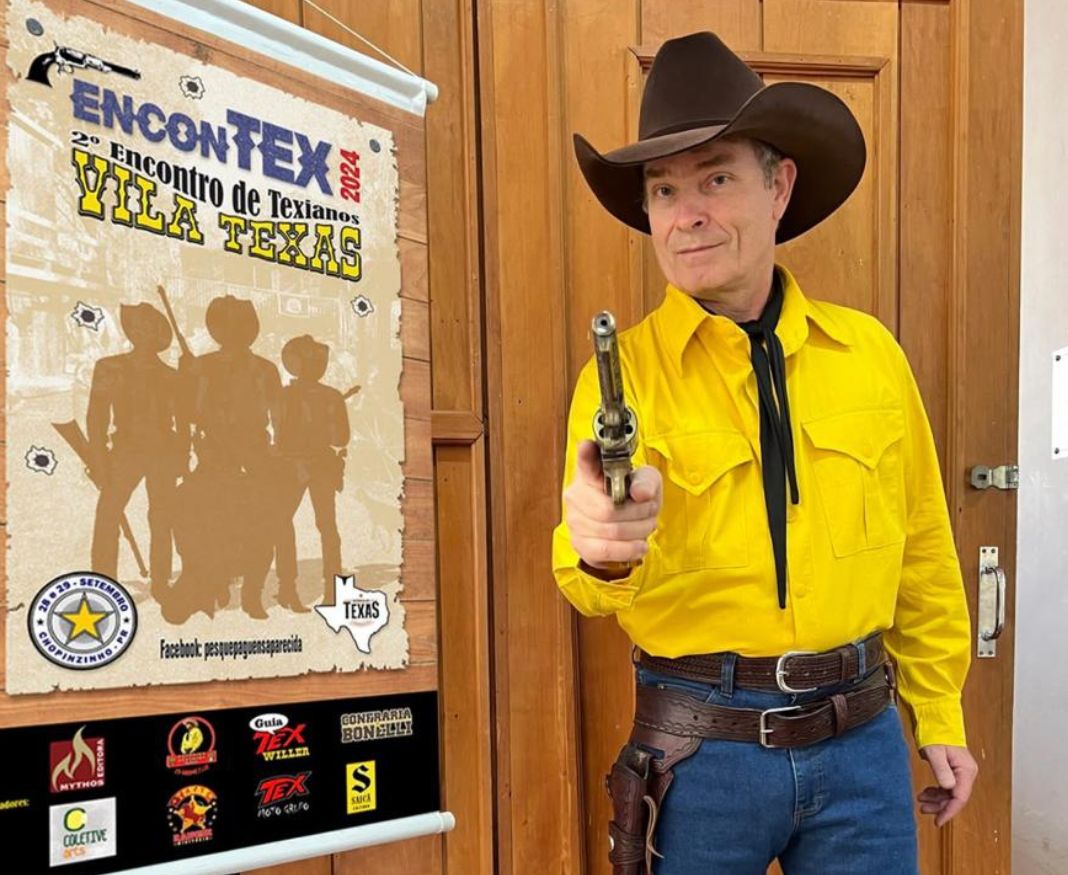 Maior colecionador de Tex Willer