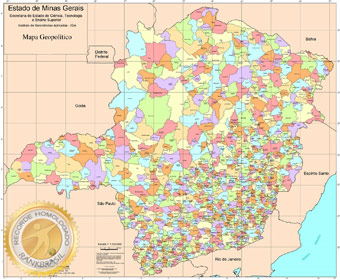 Estado brasileiro com maior número de municípios
