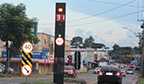 Primeira lombada eletrônica do país
