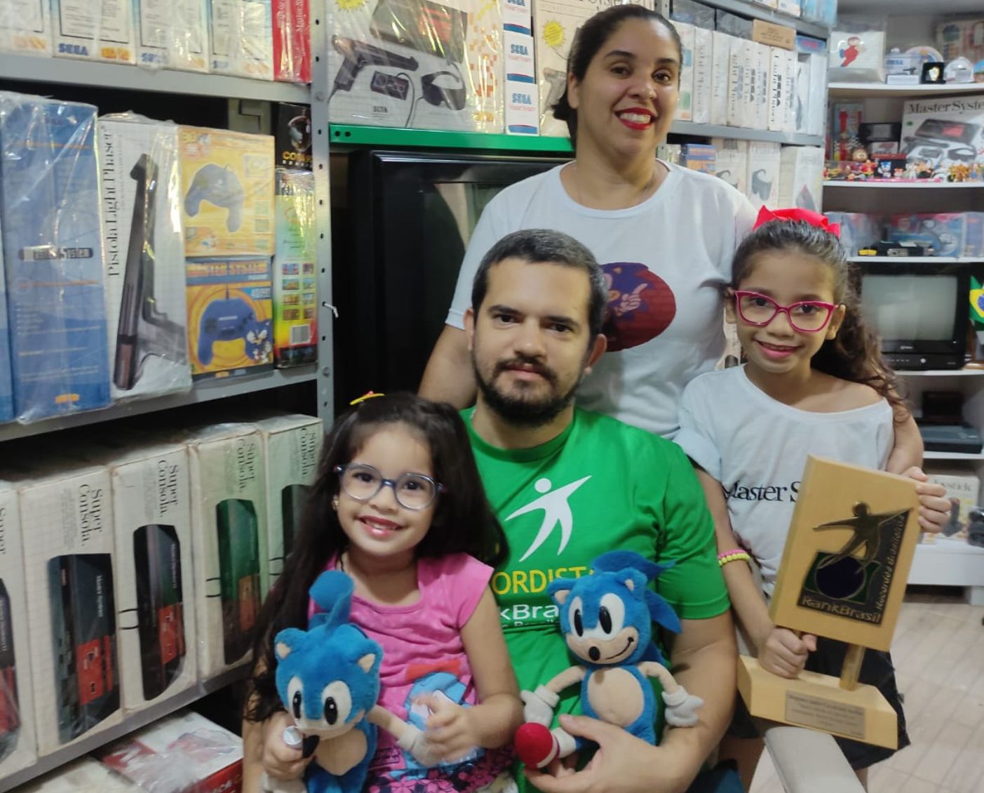 Maior Coleção de acessórios do Master System da Tectoy