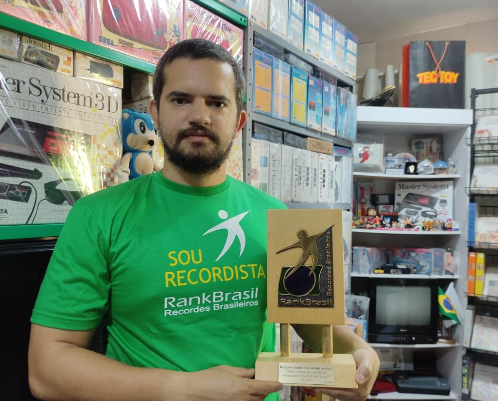 Maior Coleção de Videogames Master System Tectoy