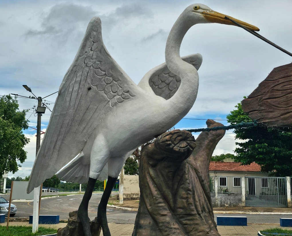 Maior Monumento de Garça do Brasil