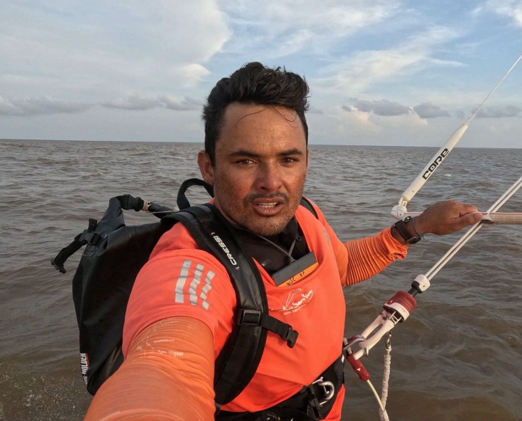 Maior tempo velejando ininterruptamente em Kite Foil no Brasil