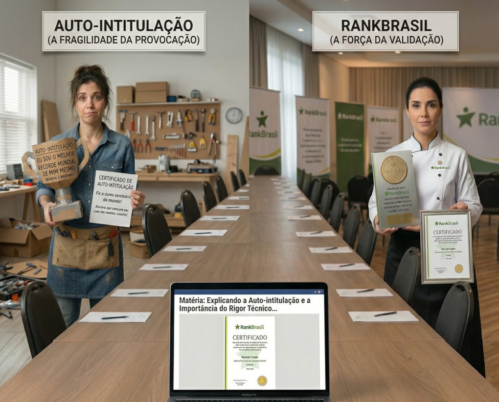 Autointitulação de recordes: a conquista compromete credibilidade