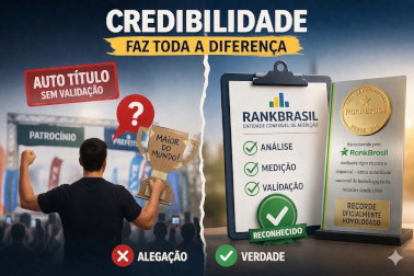 Autointitulação de recordes: a conquista compromete credibilidade