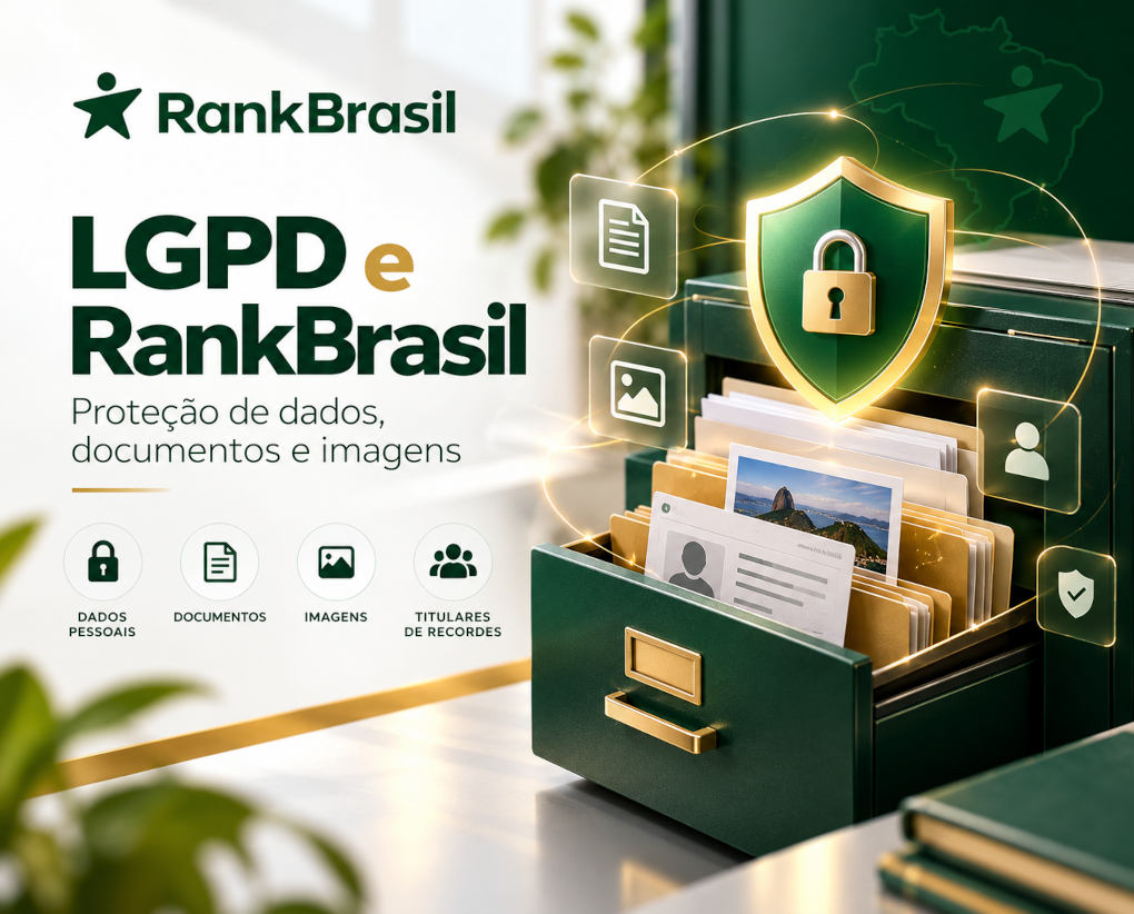 LGPD e RankBrasil: como funciona a proteção de dados, documentos e imagens dos recordistas?