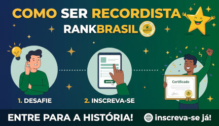 Como ser recordista do RankBrasil?